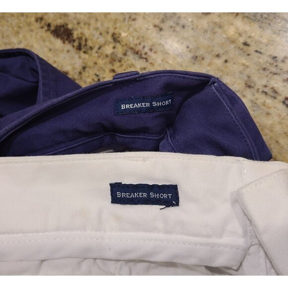 2 Pair Lot Vineyard Vines Whale Breaker Shorts Flat Stretch Chino Mens Size 30 - Picture 8 of 12